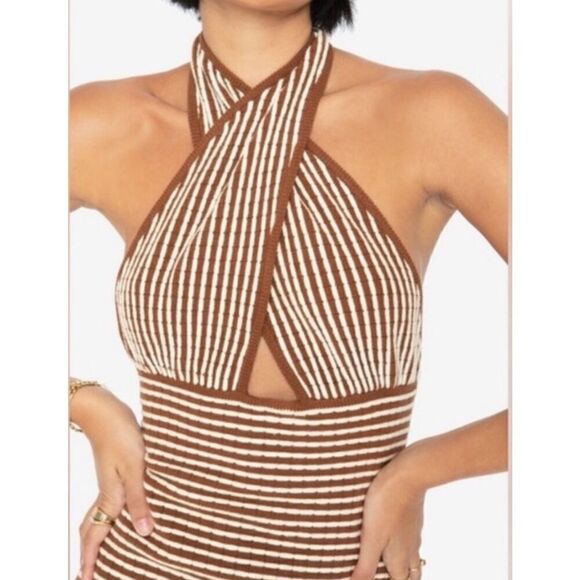 Callahan Knitwear Halter Dress - Picture 12 of 12